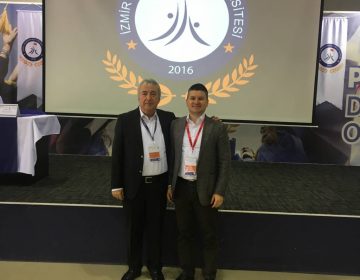 Uluslararası İzmir Demokrasi Üniversitesi Tıp Kongresi’nde Prof. Dr. Kürşad Kutluk ile - 2019
